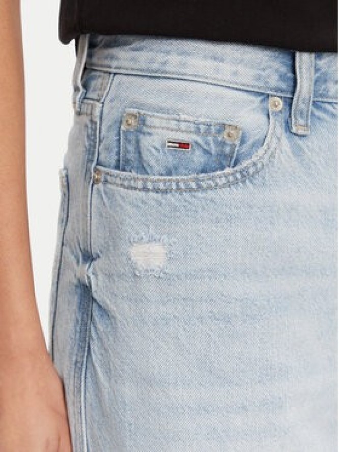 Tommy Jeans Jeansy Claire DW0DW21281 Niebieski Wide Leg