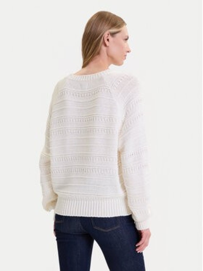 Mustang Sweter Silas 1016782 Écru Regular Fit