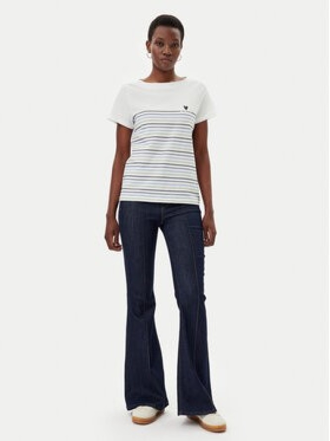 Tom Tailor T-Shirt 1045544 Biały Regular Fit