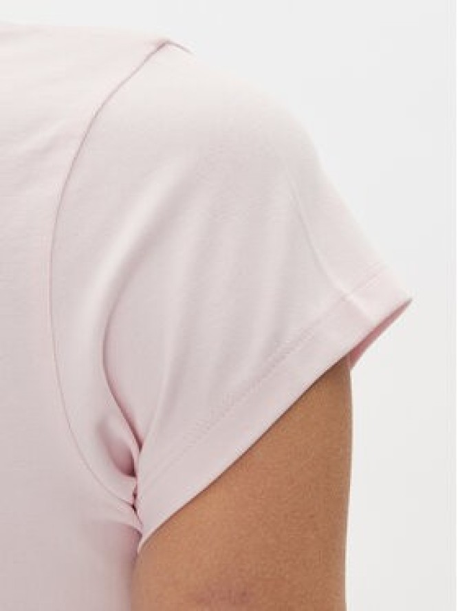 HUGO T-Shirt Dome_B 50537247 Różowy Cropped Fit