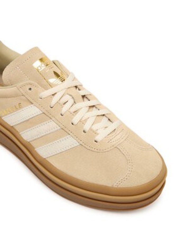 adidas Sneakersy Gazelle Bold IH4201 Beżowy