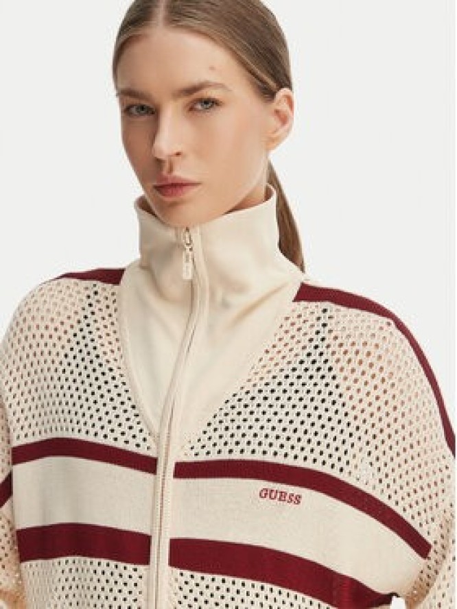 Guess Kardigan V6GR08 Z0729 Beżowy Regular Fit