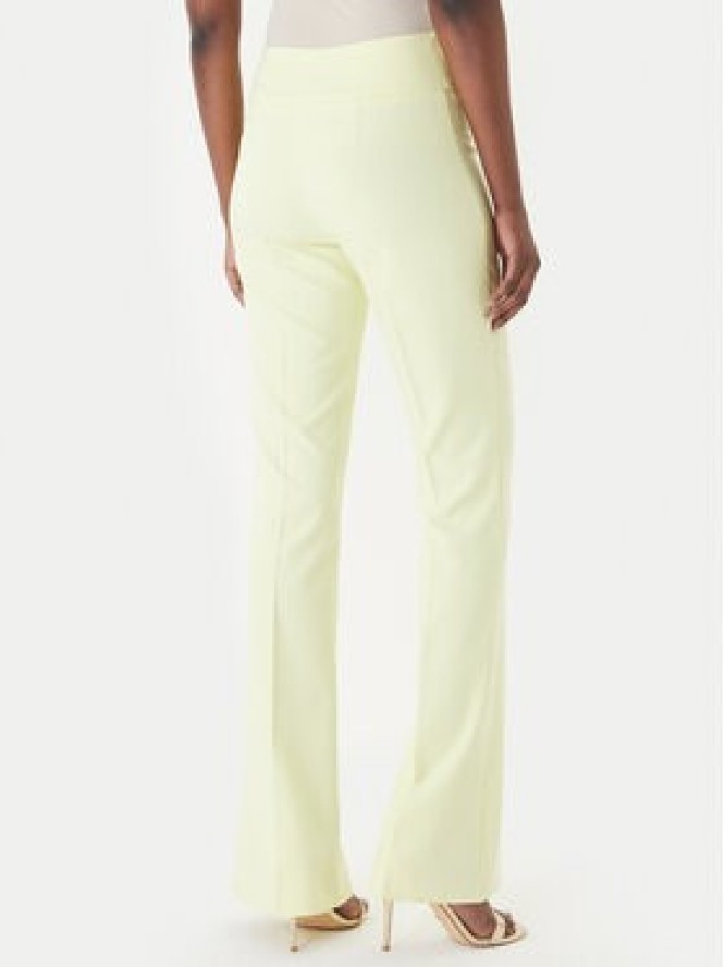 Rinascimento Spodnie materiałowe CFC0127876003 Żółty Slim Fit