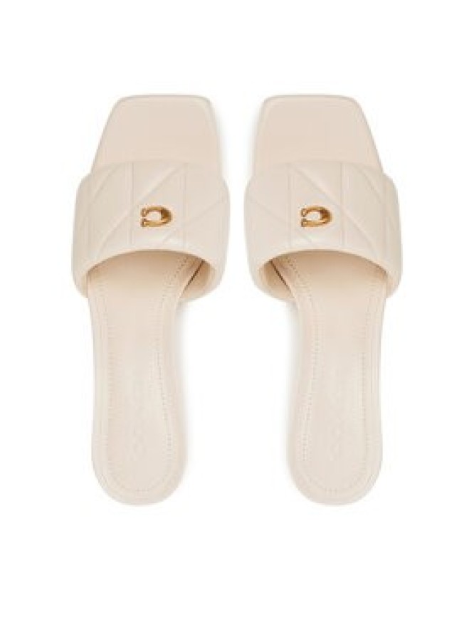 Coach Klapki Holly CAS87 Écru