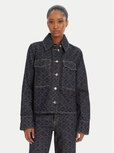 HUGO Kurtka jeansowa Gadison 50541531 Granatowy Regular Fit