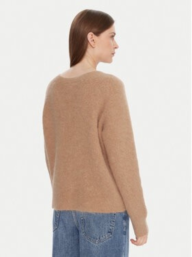 Kontatto Sweter 3M0863C Beżowy Relaxed Fit