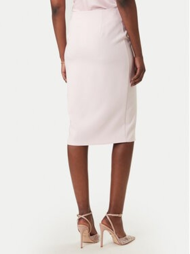 Rinascimento Spódnica ołówkowa CFC0127985003 Różowy Slim Fit