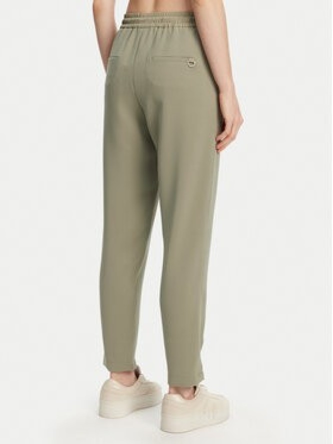 Marella Spodnie dresowe Abitata 2513131045 Zielony Regular Fit