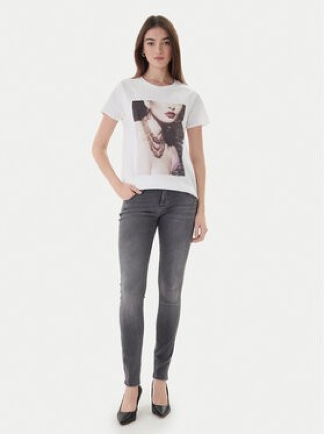 Guess Jeansy Annette W2YA99 D4PZ2 Szary Skinny Fit