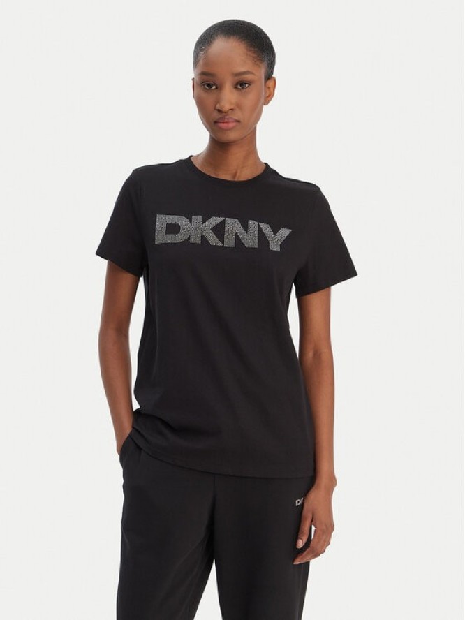 DKNY Sport T-Shirt DP6T1557 Czarny Relaxed Fit