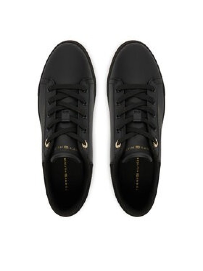 Tommy Hilfiger Sneakersy Casual Cupsole Sneaker FW0FW09020 Czarny