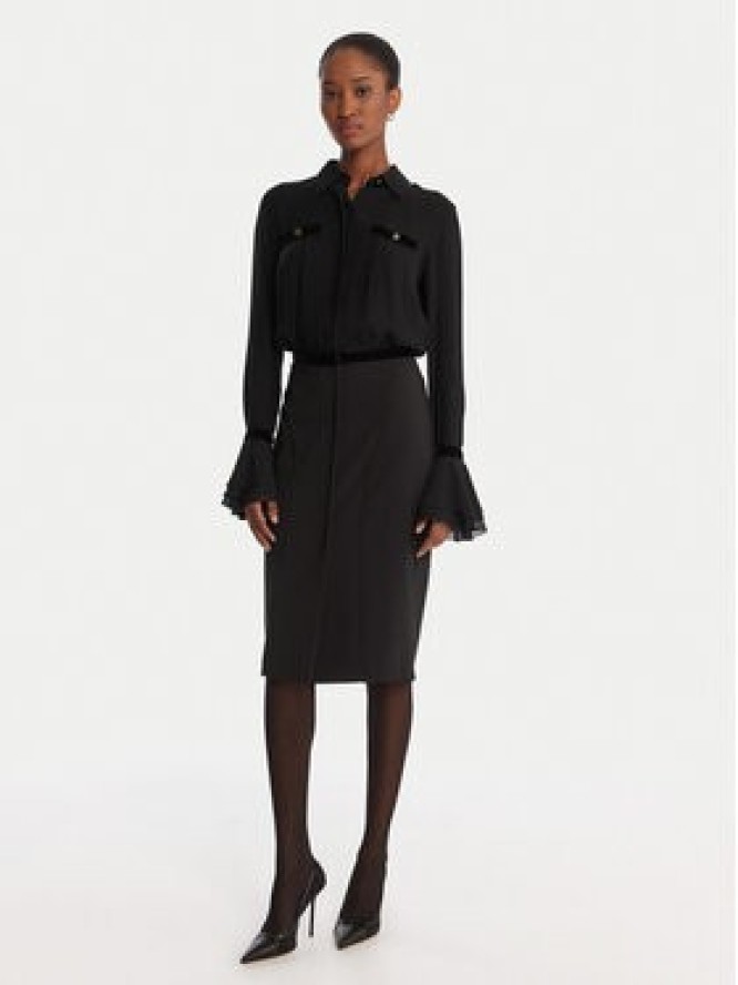 Rinascimento Spódnica ołówkowa CFC0125561003 Czarny Slim Fit