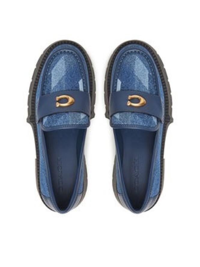 Coach Loafersy Leah CAR48 Niebieski
