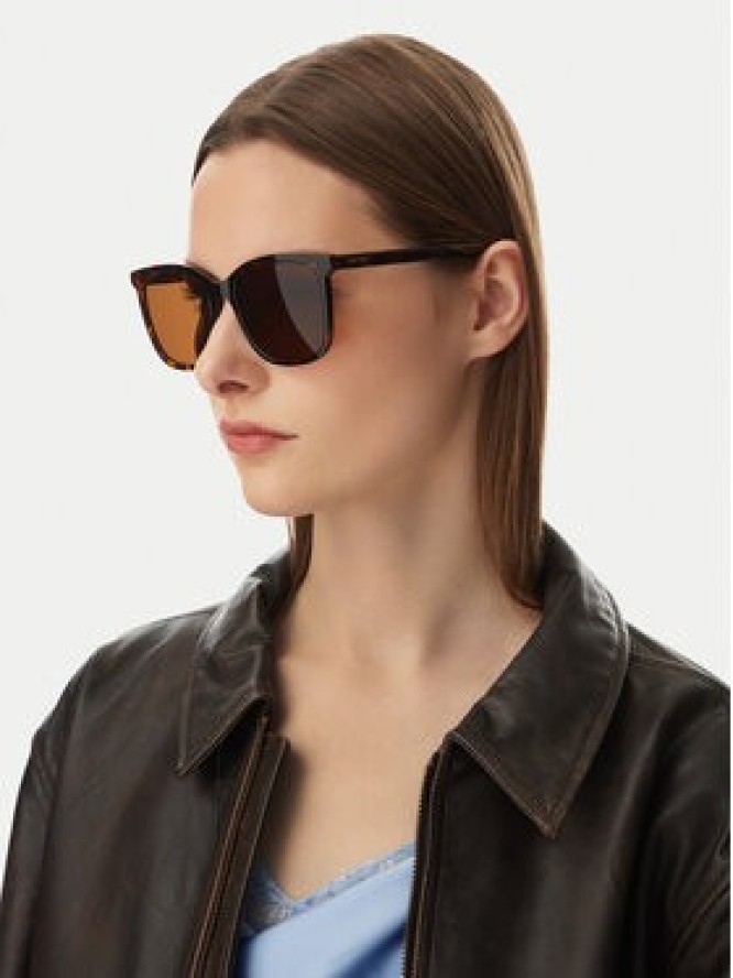 Nine West Okulary przeciwsłoneczne CEO-NW6626S Brązowy ciemny