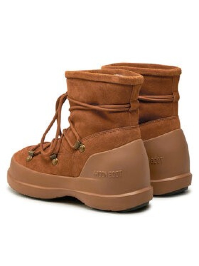 Moon Boot Śniegowce Luna Boot Suede 80D2480030 Brązowy