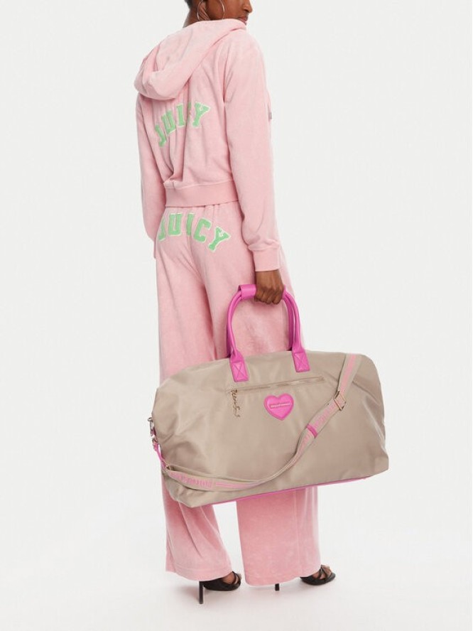 Juicy Couture Torba weekendowa CEO-BIJXT2544WPJ Beżowy