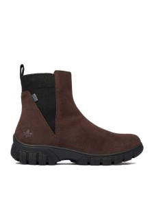 Rieker Botki CEO-Z7269-25 Brązowy ciemny