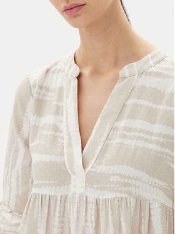 Vero Moda Sukienka letnia Dicthe 10225127 Beżowy Loose Fit