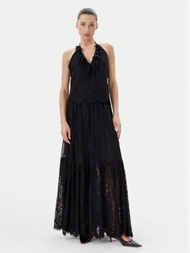 Herskind Spódnica maxi 5577204 Czarny Regular Fit