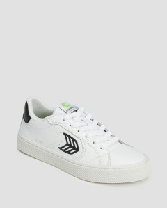 Sneakersy Cariuma Salvas White Leather Black Logo Unisex