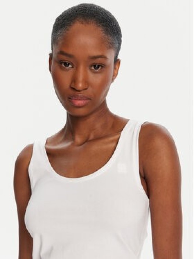 G-Star Raw Top Base D07210-3310 Biały Slim Fit