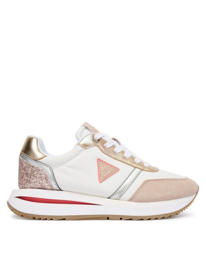 Guess Sneakersy FLPEAG FAB12 Écru