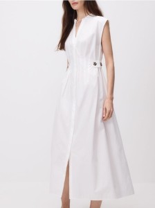 Sukienka midi - biały