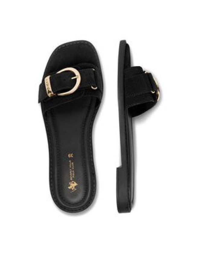 Beverly Hills Polo Club Klapki EO-WI16-ALYSHA-01 Czarny