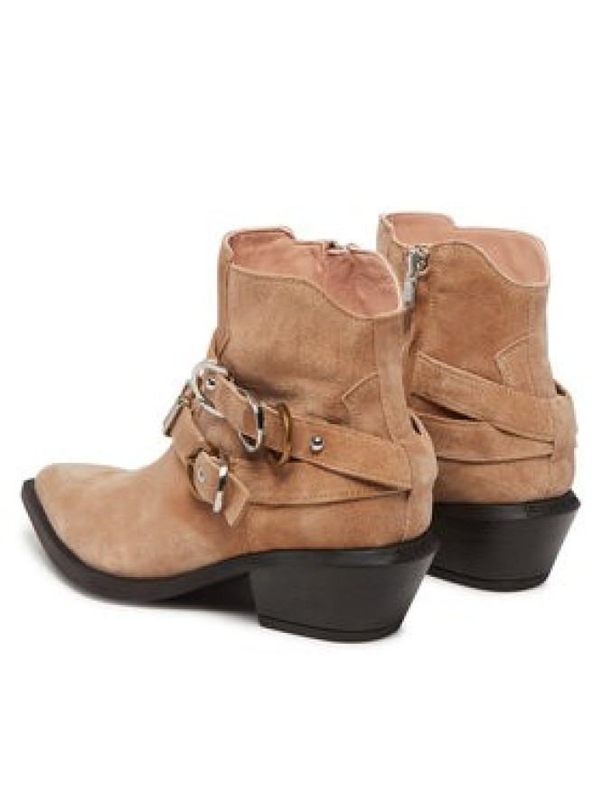 PINKO Kowbojki Tex 13 SD0343 P002 Beżowy