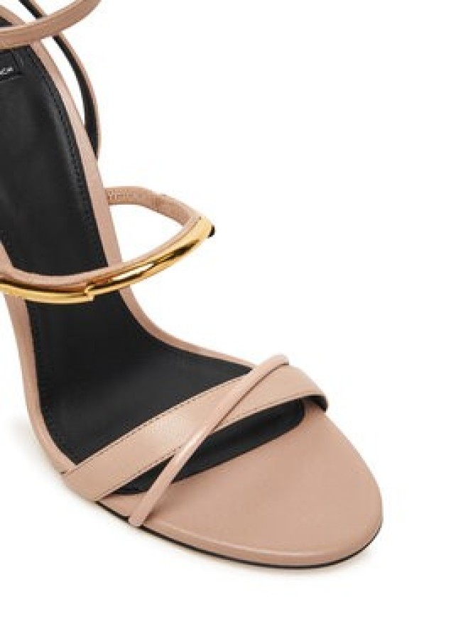 Elisabetta Franchi Sandały SA-14C-57E2-V620 Beżowy