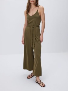 Kombinezon z modalem - oliwkowy