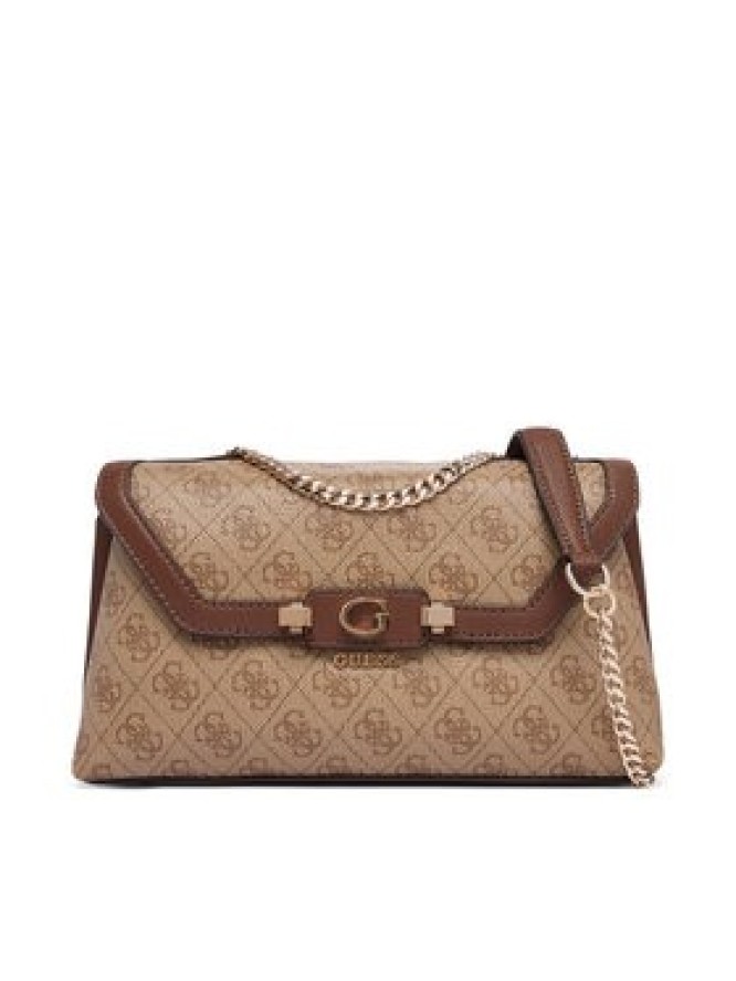 Guess Torebka Lindsey HWSG97 49210 Brązowy jasny