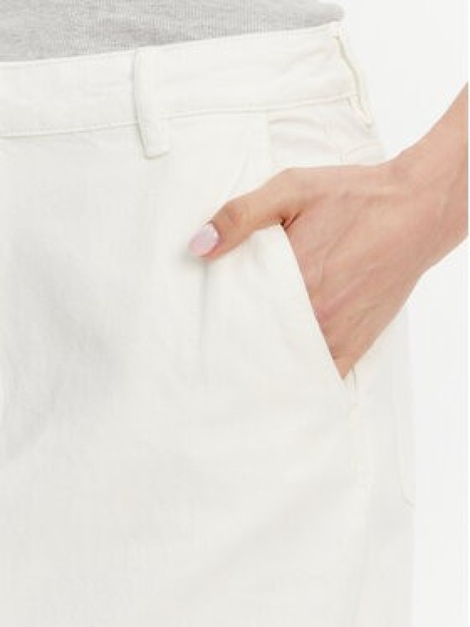 French Connection Spódnica jeansowa 73DZ0 Écru Regular Fit