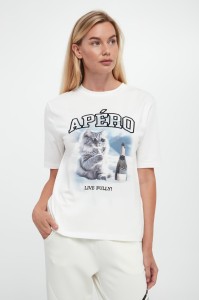 T-shirt damski z nadrukiem SPORTALM