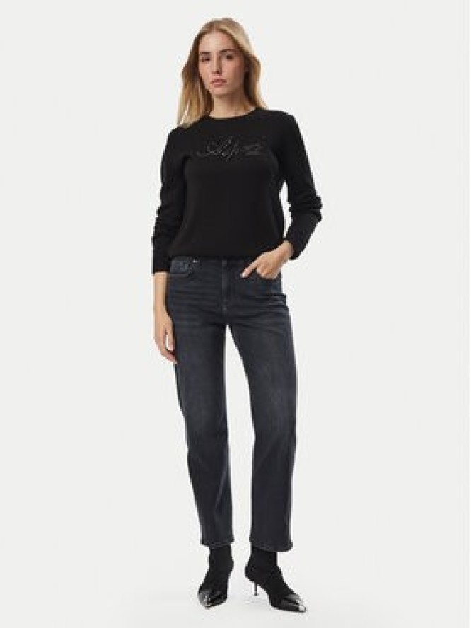 Liu Jo Jeansy UF6085 DS057 Czarny Loose Fit