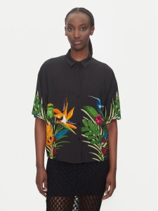 Desigual Koszula Artemisa 25SWCW39 Czarny Regular Fit