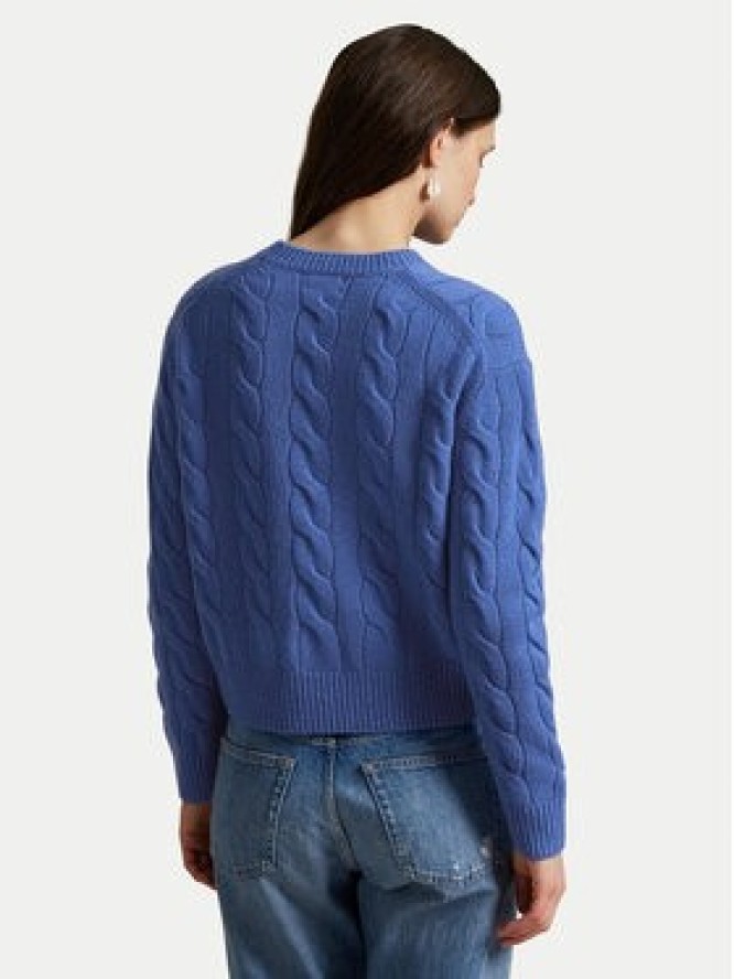 Polo Ralph Lauren Sweter 211A91216004 Niebieski Straight Fit
