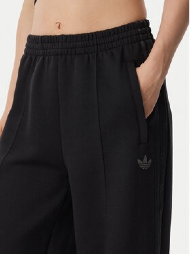 adidas Spodnie dresowe Spacer KR9176 Czarny Loose Fit