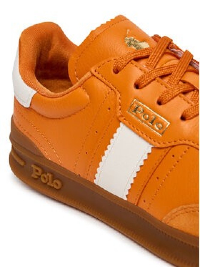 Polo Ralph Lauren Sneakersy Aera 804956688007 Pomarańczowy