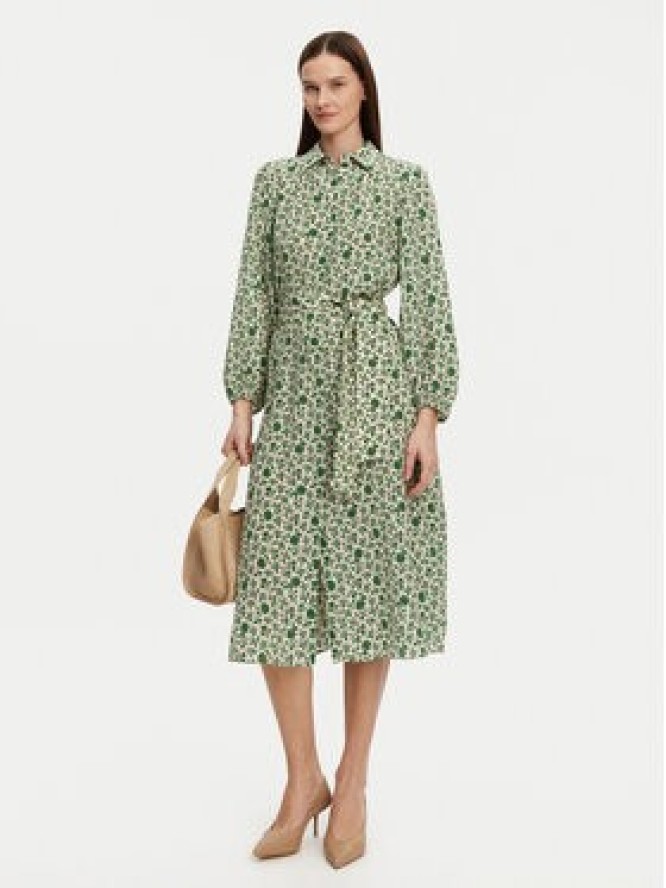 Weekend Max Mara Sukienka koszulowa Wales 2515221122 Zielony Regular Fit