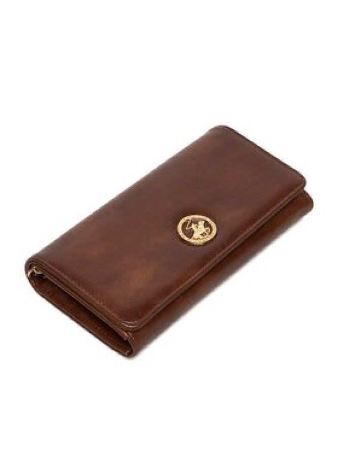 Beverly Hills Polo Club Portfel CEO-BHPC-W1-001-SS26 Bordowy