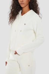 GUESS Damska bluza w kolorze ecru Olympe, Rozmiar S