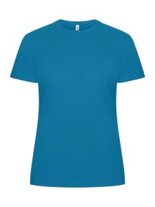 clique Classic OC-T Women koszulka damska z bawełny organicznej turkus