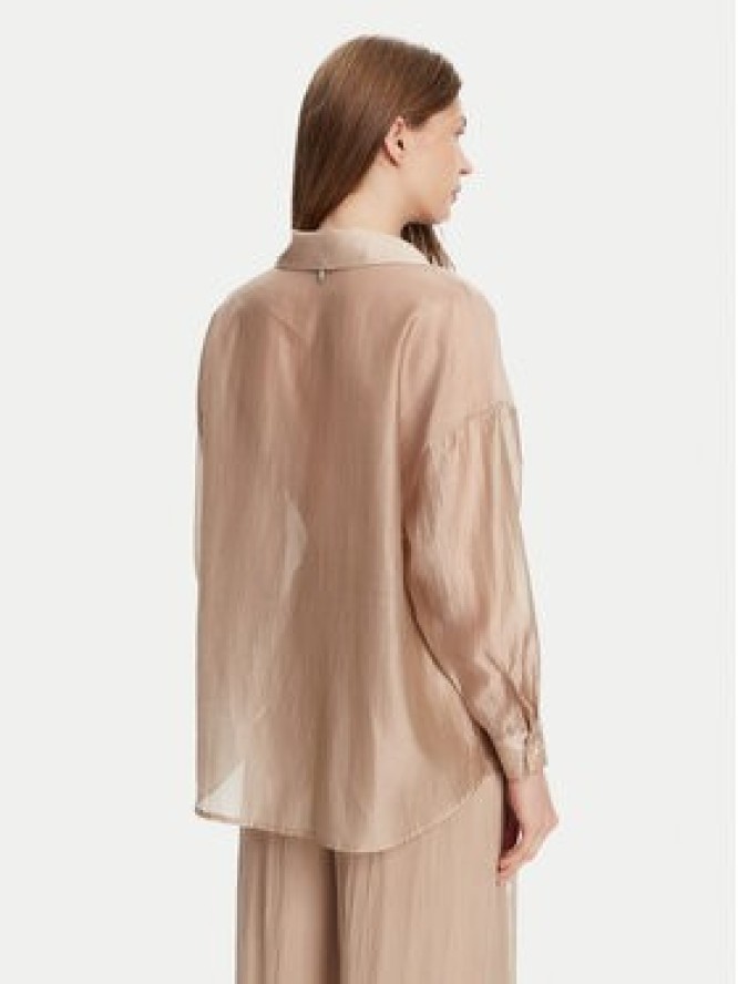 Bomboogie Koszula SW9007TLYA5 Beżowy Relaxed Fit