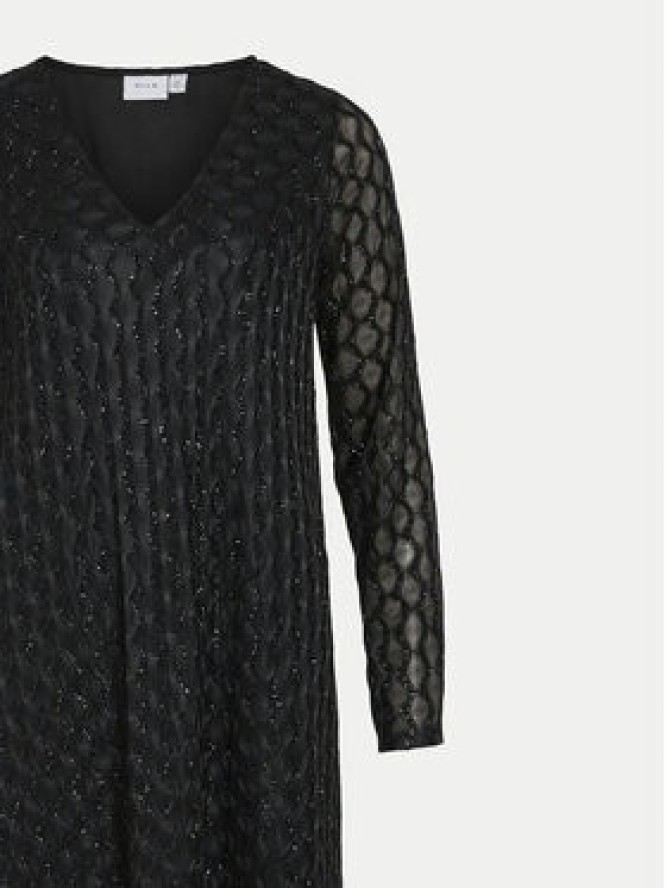 Vila Sukienka koktajlowa Zalma 14102492 Czarny Regular Fit