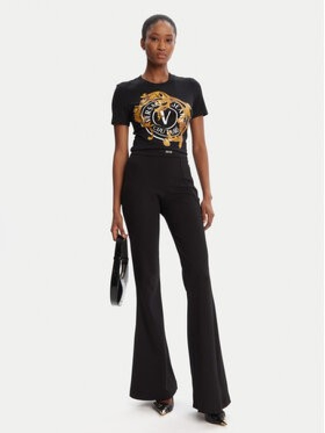 Versace Jeans Couture Spodnie materiałowe 79HAA105 J0092 Czarny Slim Fit