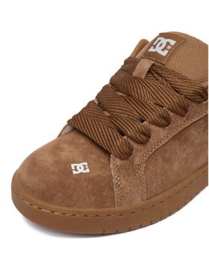 DC Shoes Sneakersy CEOWB-V5-10118 Brązowy jasny