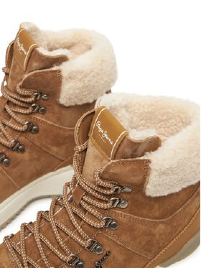 Pepe Jeans Trzewiki Kimi Desert W PLS600023 Brązowy