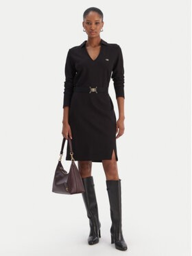 Liu Jo Sukienka codzienna TF5224 JS182 Czarny Regular Fit