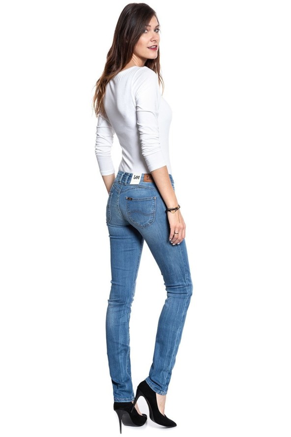 SPODNIE DAMSKIE LEE JADE SEASONAL SPRING BLUE L314DOET $